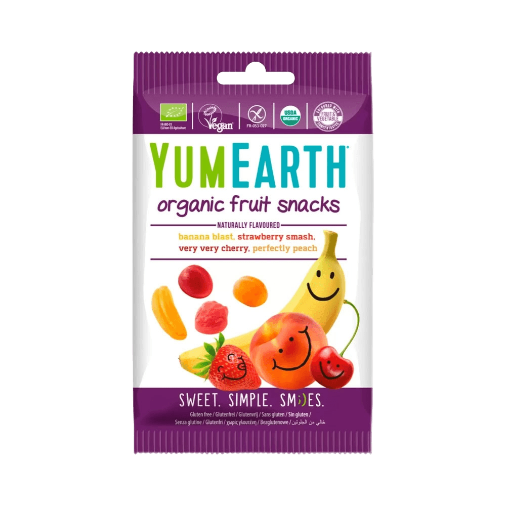 Мармеладки Yumearth organic fruit snacks, 50 г