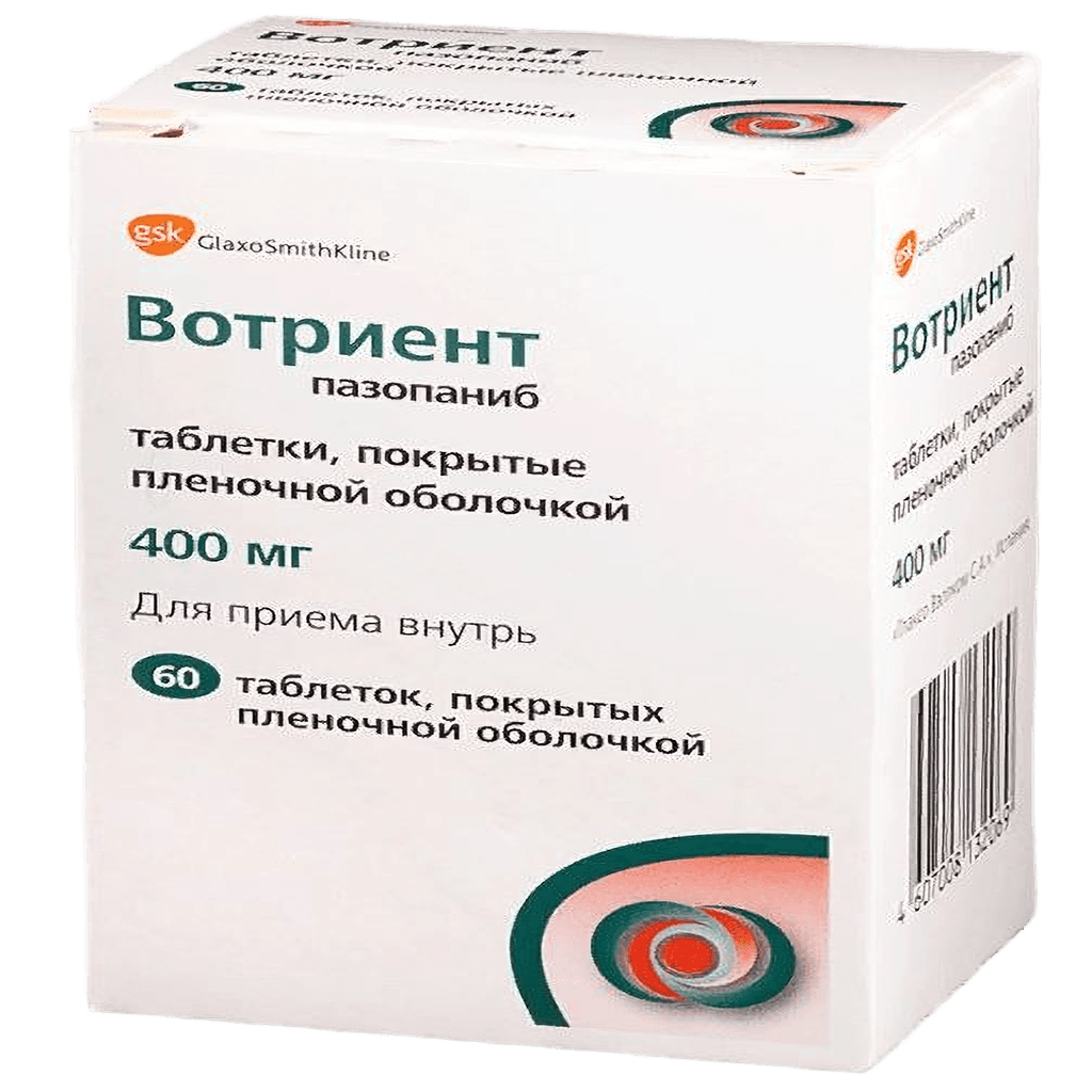 Вотриент, 400 мг, таб. №60