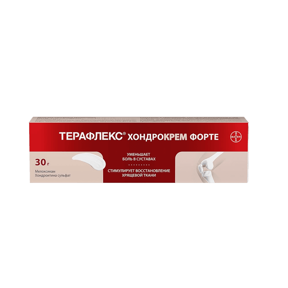 Терафлекс Хондрокрем форте, 30 г, крем