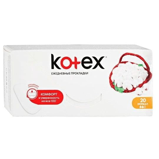 Прокладки гиг. ежед. Kotex Deo Нормаль, №20