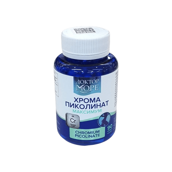Хрома пиколинат Доктор Море, 0,32 г, капс. №90