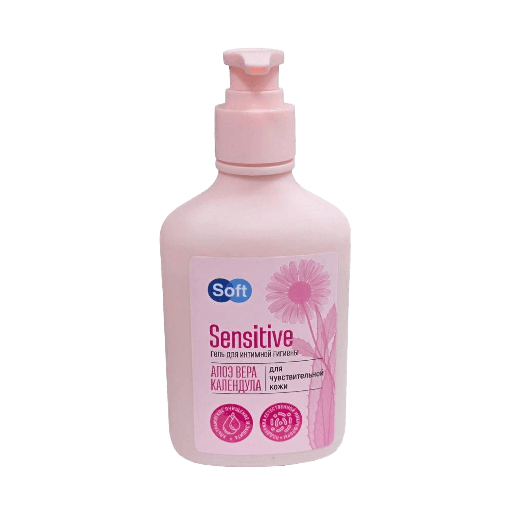 Gel dlya intimnoy gigiyeny Soft Sensitive, 220 ml (aloe vera, kalendula)