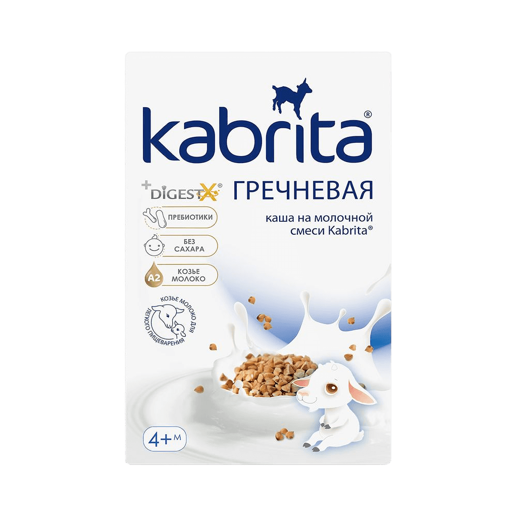 Kasha Grechnevaya na kozem molochke Kabrita, 180 g