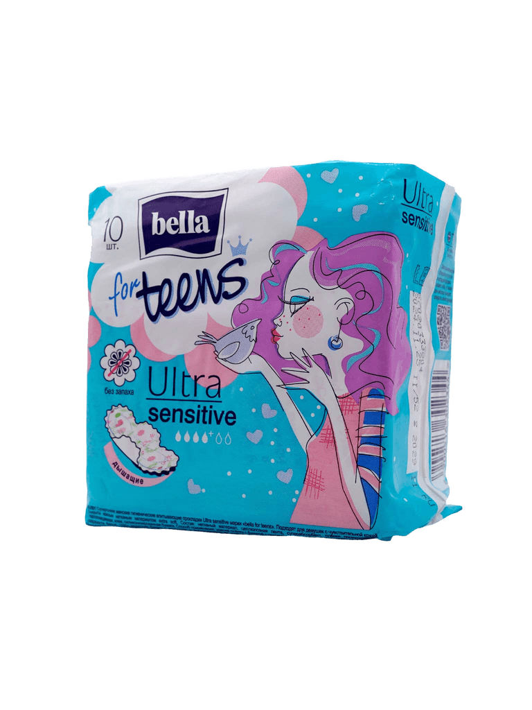 Прокладки гиг. Bella For Teens Ultra Sensitive, №10